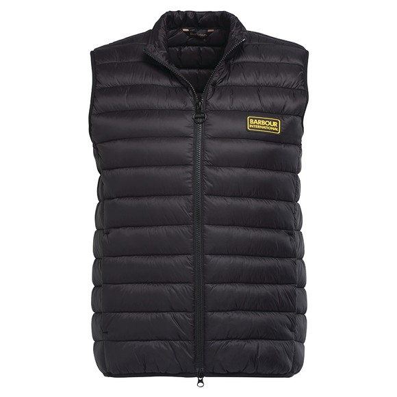 Barbour International Mens Black Reed Gilet main image