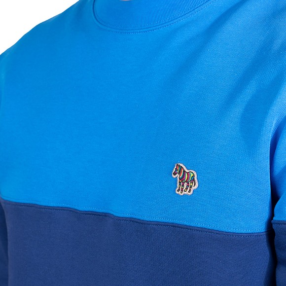 PS Paul Smith Mens Blue Colourblock Sweatshirt #3