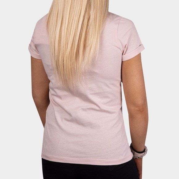 HUGO Womens Pink The Slim Tee 18  #4