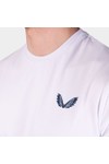 Castore Mens White Pro Tek 365 T-Shirt