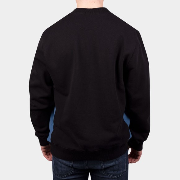 PS Paul Smith Mens Black Broad Stripe Zebra Sweatshirt #4