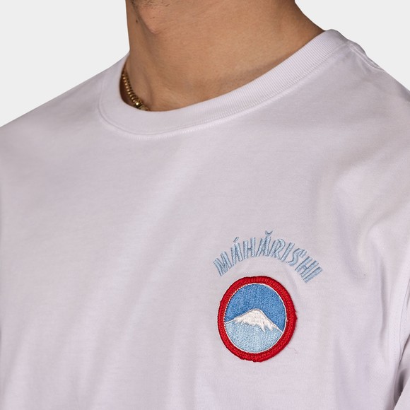 Maharishi Mens White Mahapatchco T-Shirt #3