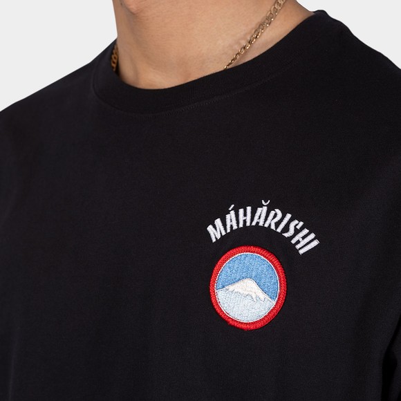 Maharishi Mens Black Mahapatchco T-Shirt #3