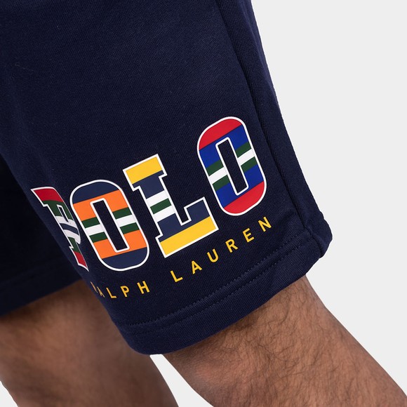 Polo Ralph Lauren Mens Blue Colourblock Logo Jersey Short #3