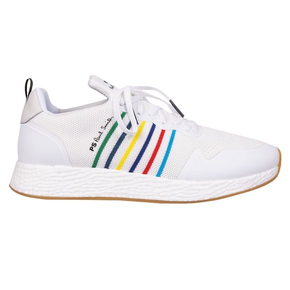PS Paul Smith Mens White Krios Stripe Trainer #1