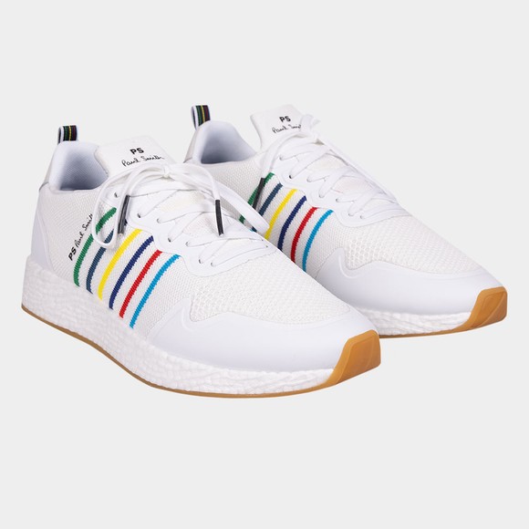PS Paul Smith Mens White Krios Stripe Trainer #2
