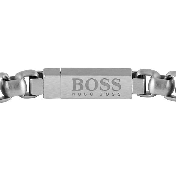 BOSS Mens Grey Icon Bracelet #2