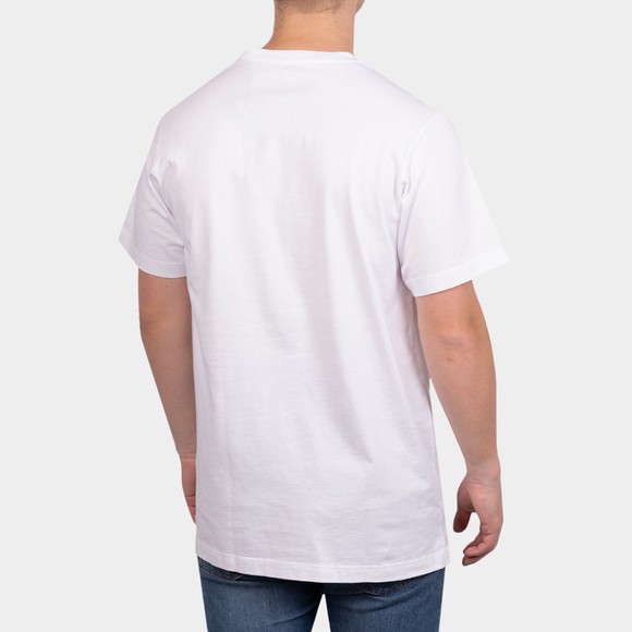 Maharishi Mens White Cubist Dragon Pearl Of Wisdom T-Shirt main image