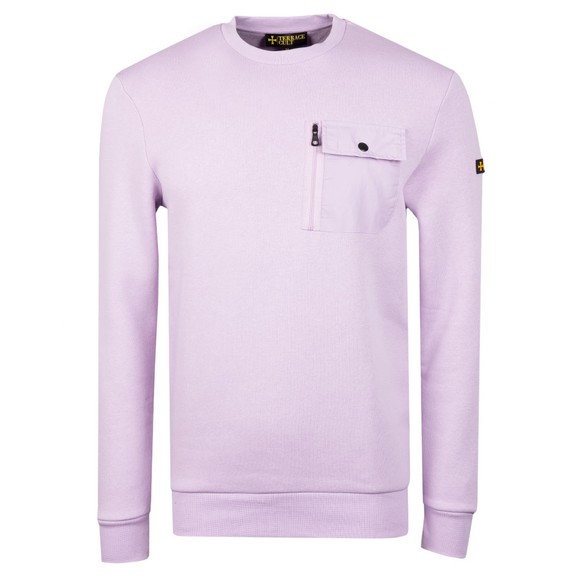 Terrace Cult Mens Purple Pocket Sweatshirt main image