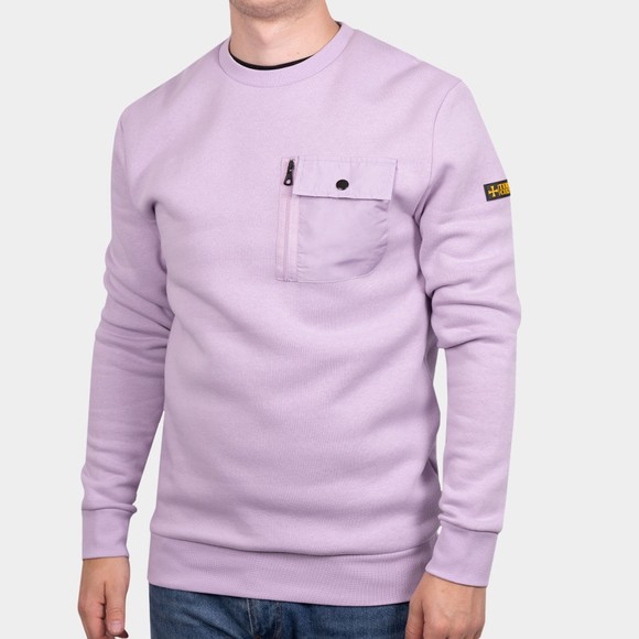 Terrace Cult Mens Purple Pocket Sweatshirt main image