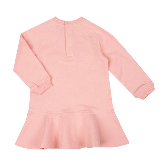 Moschino Girls Pink Toy Bear Sweatshirt Dress #2