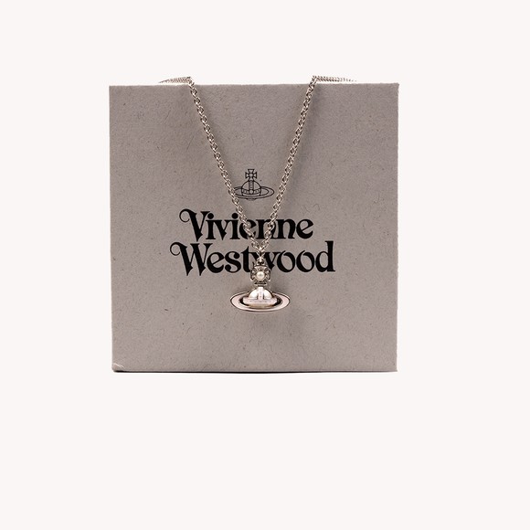 Vivienne Westwood Womens Silver Simonetta Bas Relief Pendant main image