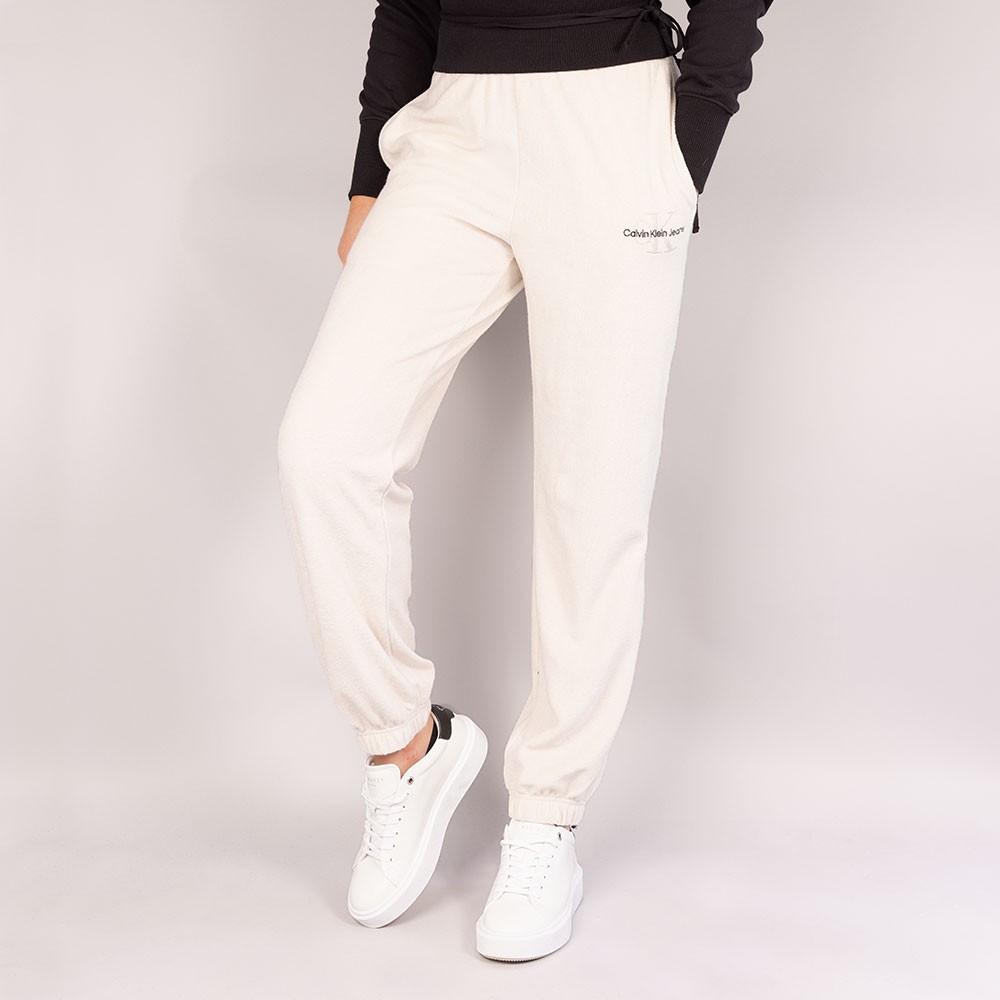 Calvin Klein Jeans Monogram Towelling Jog Pants Oxygen Clothing - Main Image