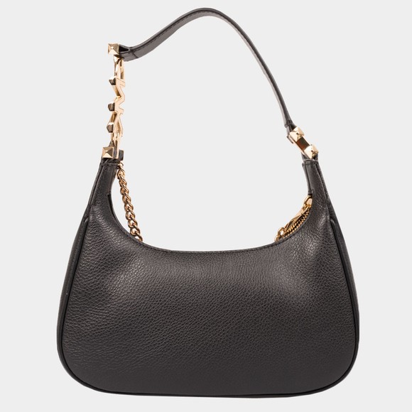 Michael Kors Womens Black Piper Small Leather Shoulder Bag #3