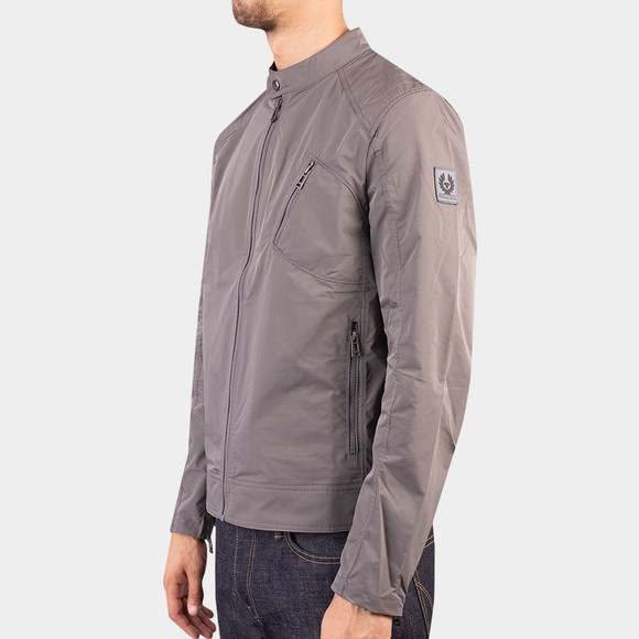 Belstaff Mens Grey Nylon V Racer Jacket #3