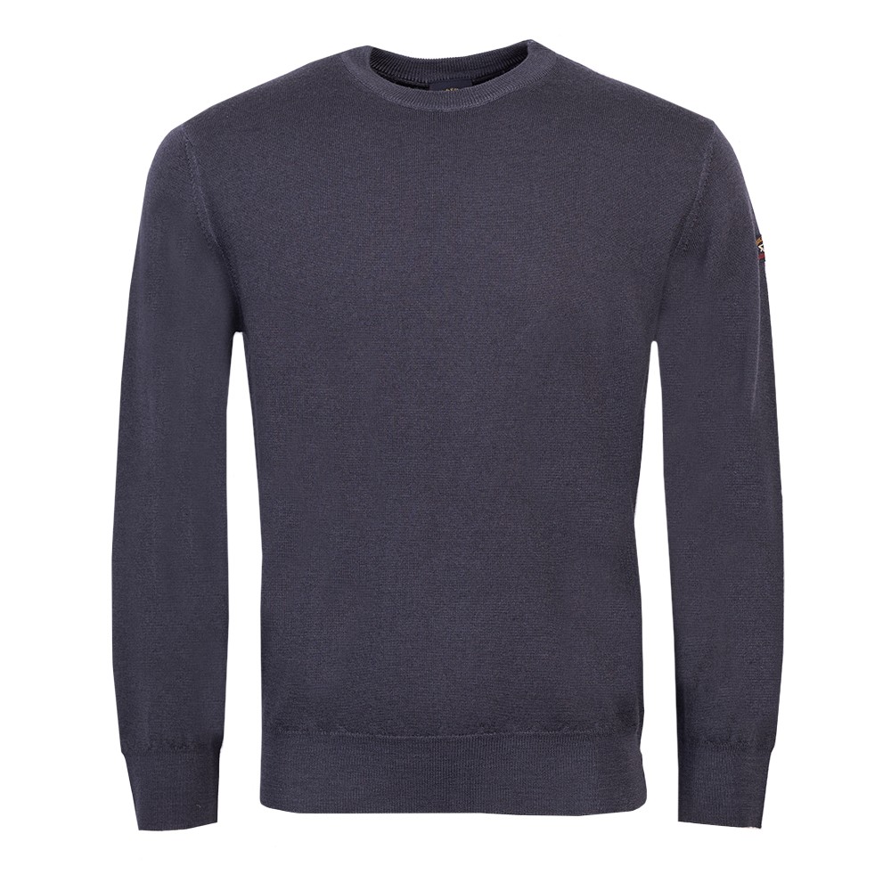 Garment Dyed Extrafine Merino Crew neck Jumper