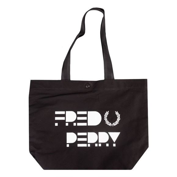 Fred Perry Text Tote Bag | Oxygen Clothing Fred Perry Text Tote Bag | Oxygen Clothing