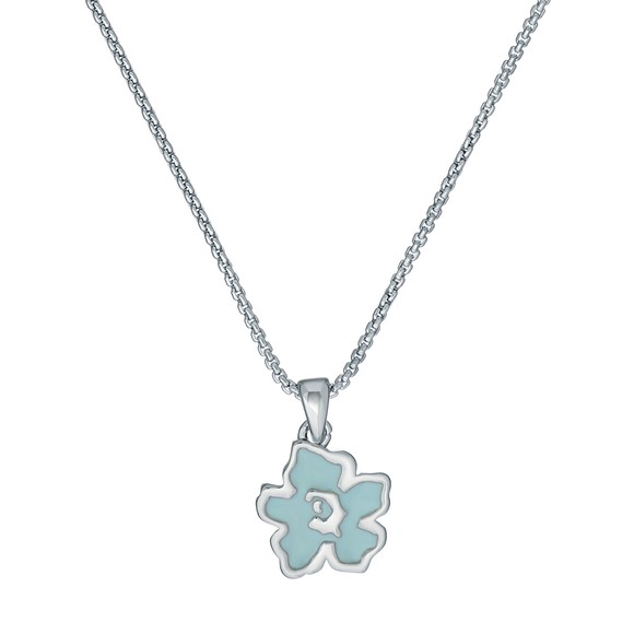 Ted Baker Womens Grey Lilea Magnolia Lillifora Pendant main image
