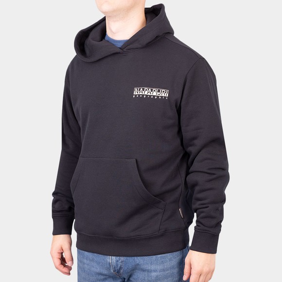Napapijri Mens Black Freestyle Over The Hoodie main image