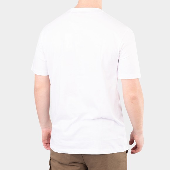 HUGO Mens White Dupus T Shirt #4