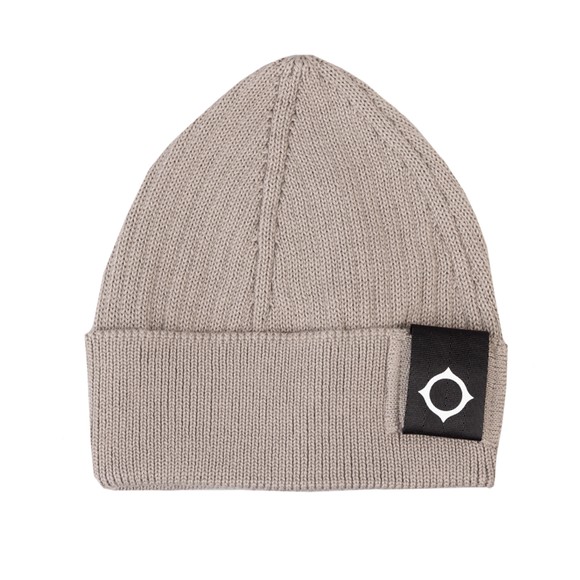 Ma.Strum Mens Blue Rib Beanie Hat main image