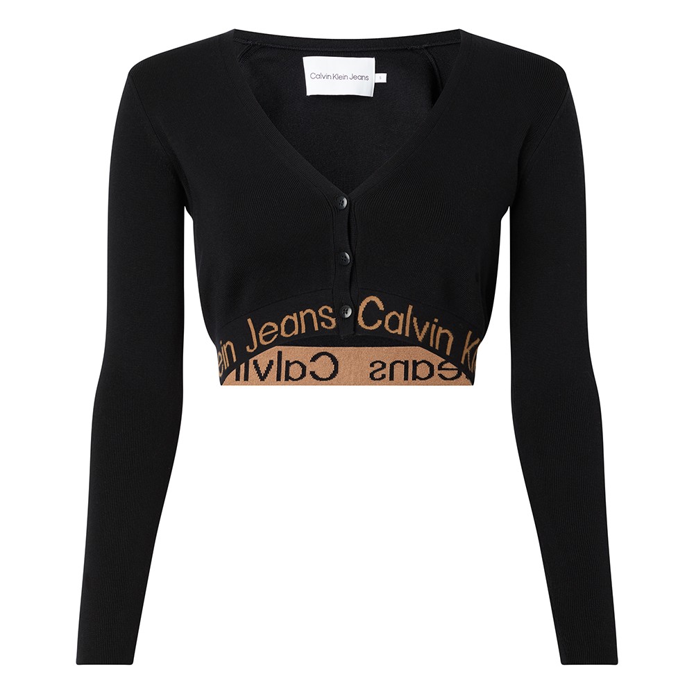 Intarsia Short Cardigan Intarsia Short Cardigan