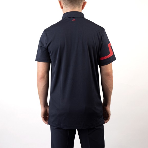 J.Lindeberg Mens Blue Heath Regular Polo Shirt #4