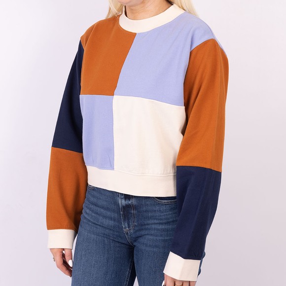 French Connection Womens Off-White Peri Modal Jersey Sweatshirt main image