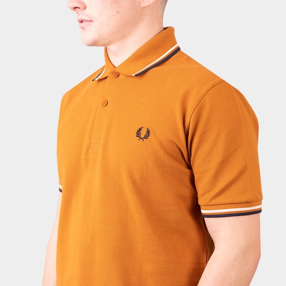 Fred Perry (Reissues) Mens Orange Tipped Polo #3