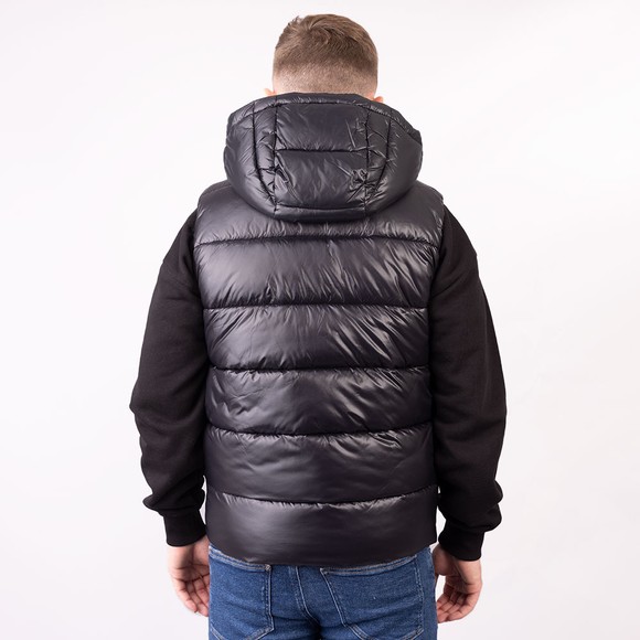 HUGO Mens Black Balti2241 Gilet main image