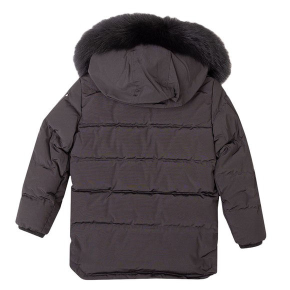 Moose Knuckles Boys Black Unisex 3Q Puffer Jacket With Fur main image