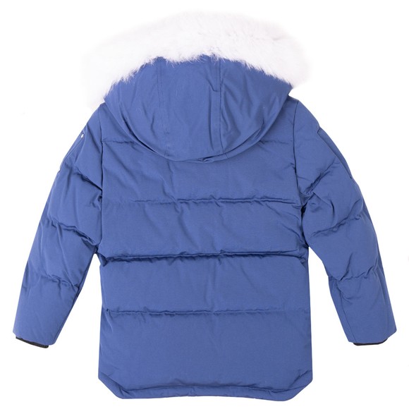 Moose Knuckles Boys Blue Unisex 3Q Puffer Jacket main image