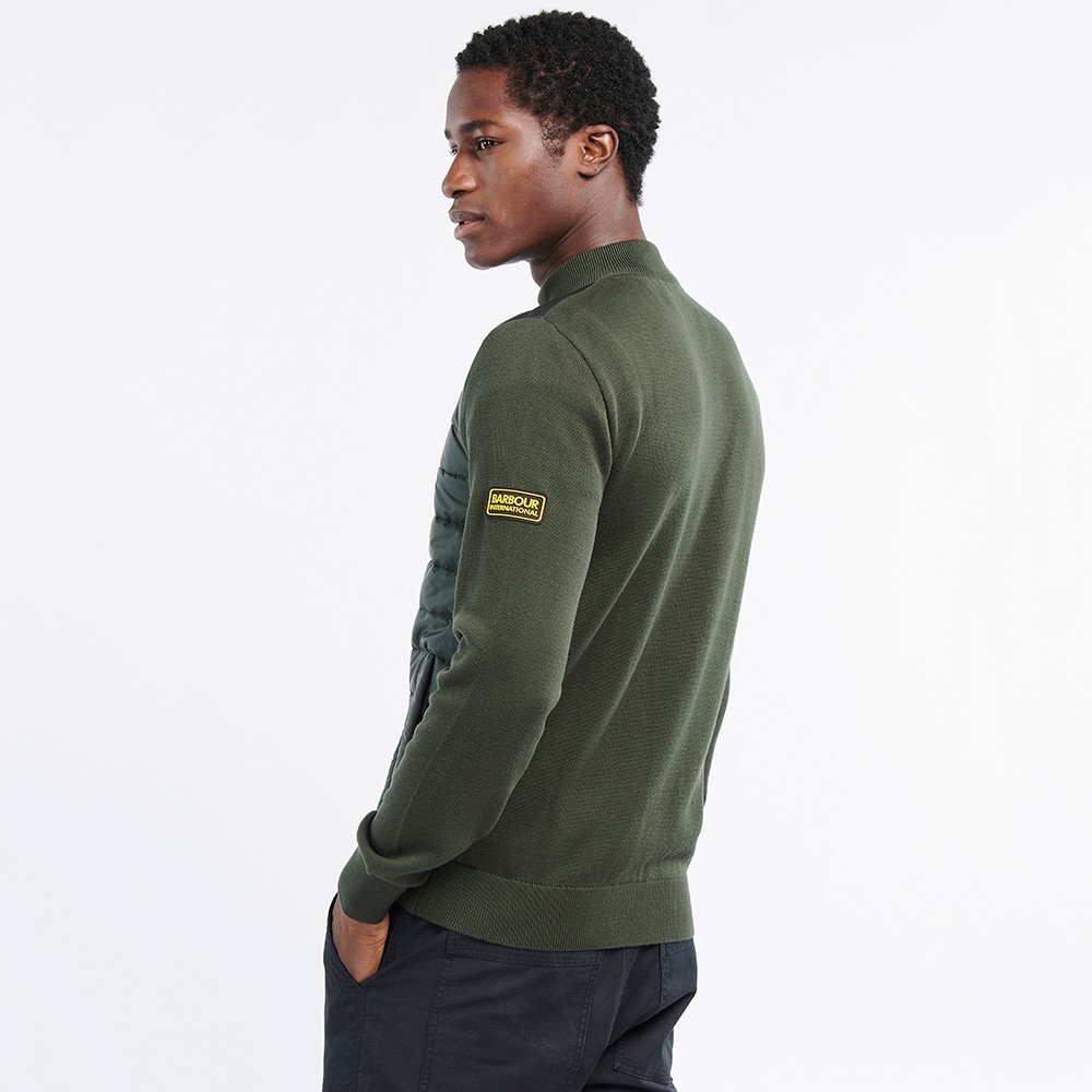 Barbour International Legacy Baffle Zip 