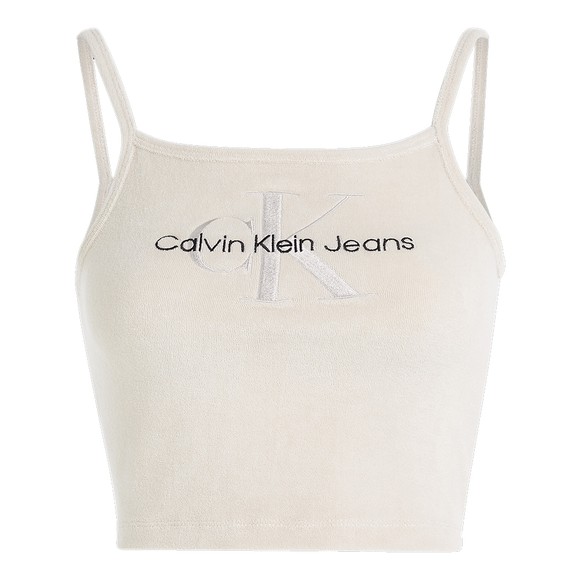 Calvin Klein Jeans Monogram Towelling Vest Masdings