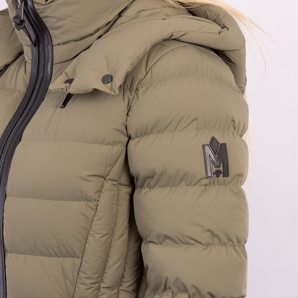 Mackage Womens Green Farren Light Down Coat #4