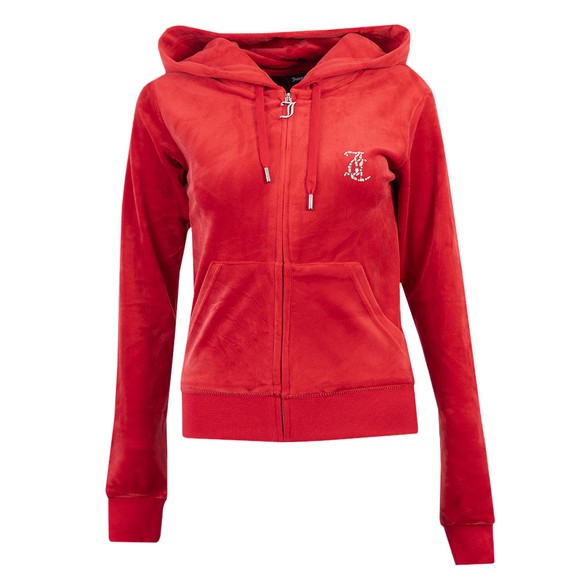Juicy Couture Mini Mixed Crystal Full Zip Hoody | Oxygen Clothing