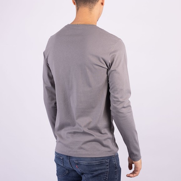 BOSS Mens Grey Tacks Long Sleeve T-Shirt #4