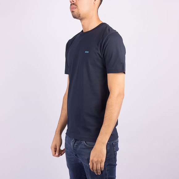 BOSS Mens Blue Teetrury 1 T-Shirt #3