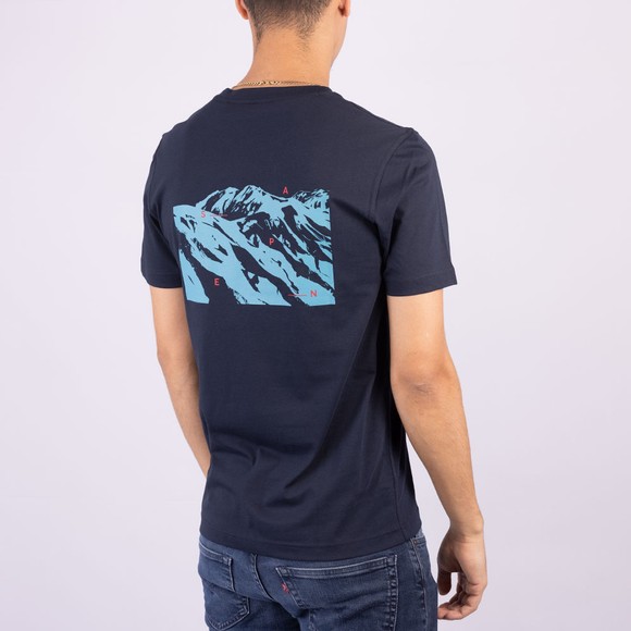 BOSS Mens Blue Teetrury 1 T-Shirt #4
