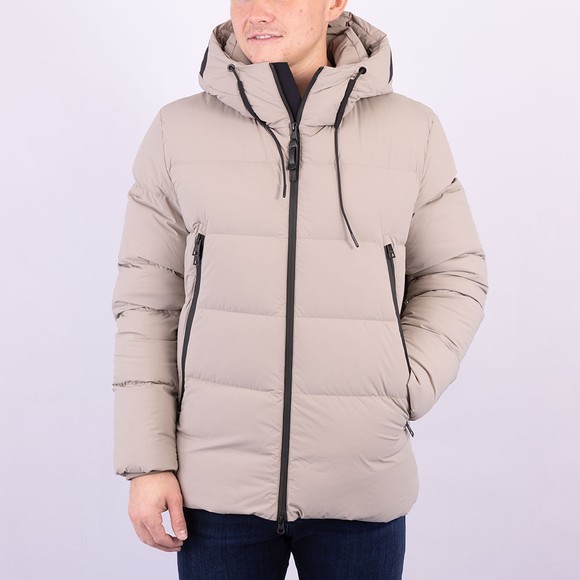 Duno Mens Off-White Jump Licosa Padded Jacket #2