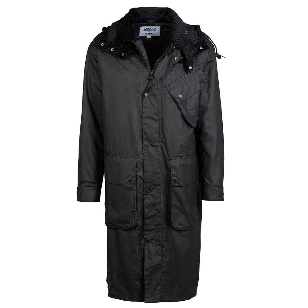 barbour motorcycle coat バブアー　コート Barbour International x YMC Oversized Rider Wax Jacket | Oxygen