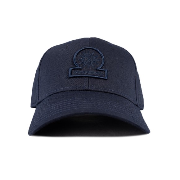 Sandbanks Mens Blue Badge Logo Cap #1