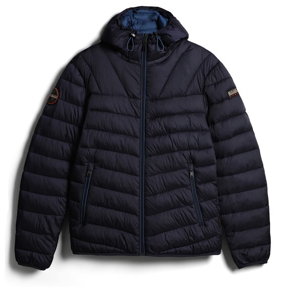 Napapijri Mens Blue Aerons H 3 Jacket main image