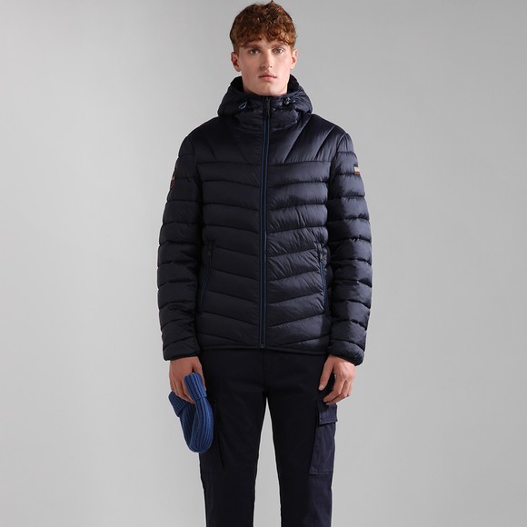 Napapijri Mens Blue Aerons H 3 Jacket main image