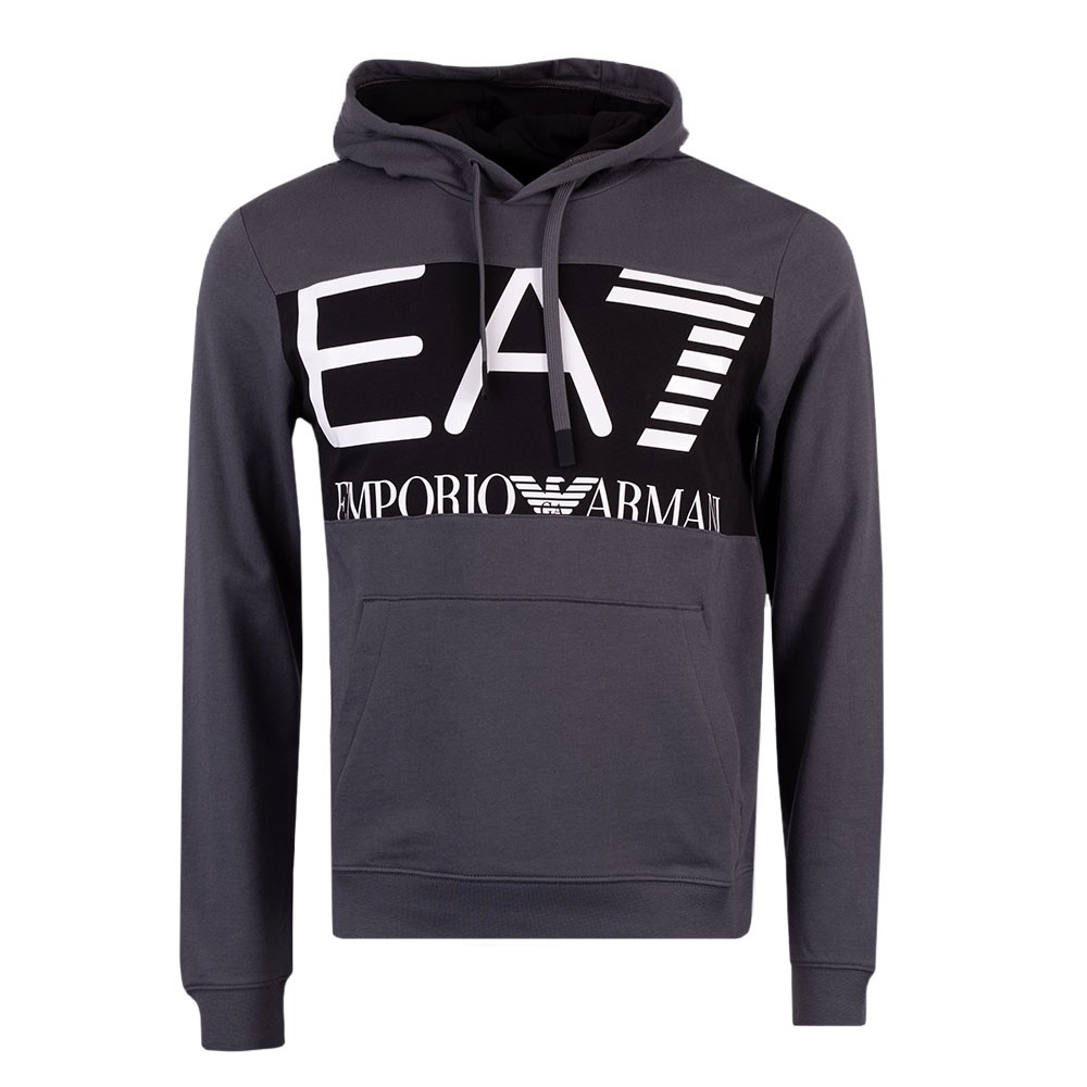EA7 Emporio Armani Logo Series Hooded Sweatshirt Masdings