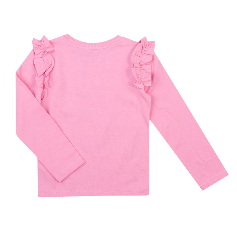 MUSINSA | OHESHIO round collar frill long t-shirt (white)