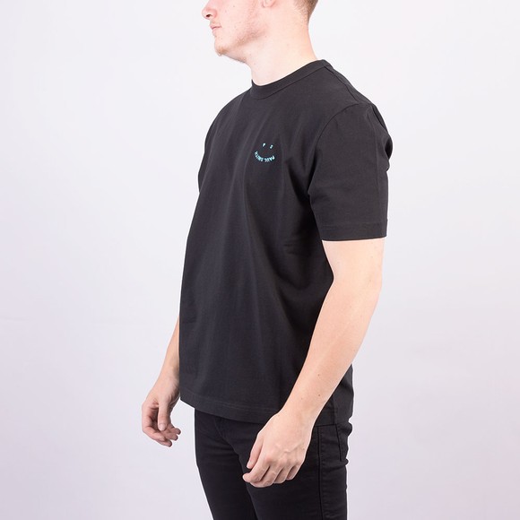 PS Paul Smith Mens Black Happy Logo T-Shirt main image