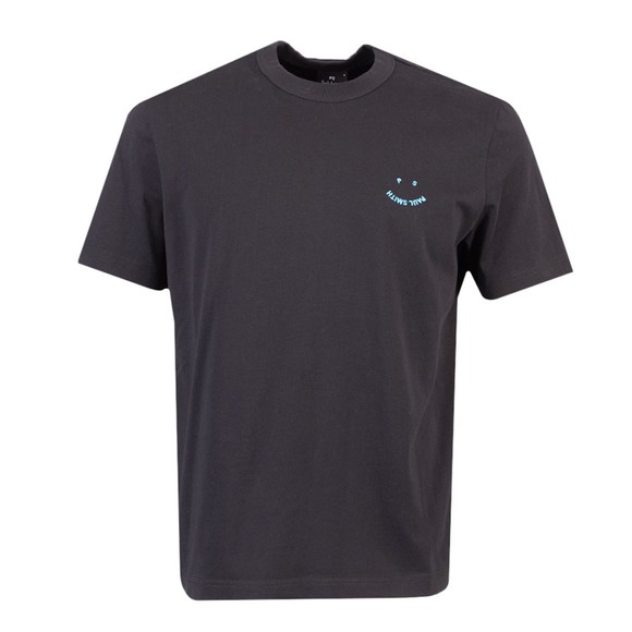 PS Paul Smith Mens Black Happy Logo T-Shirt main image