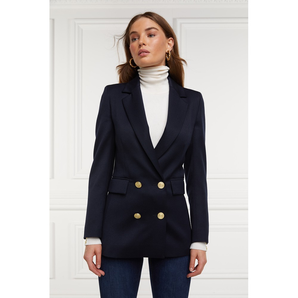 Holland Cooper Double Breasted Blazer Oxygen Clothing