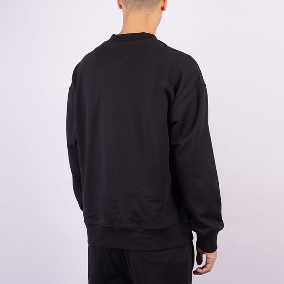 Moose Knuckles Mens Black Brooklyn Crew Neck Sweatshirt main image